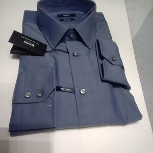 HUGO BOSS MENS LONG SLEEVES DRESS SHIRT